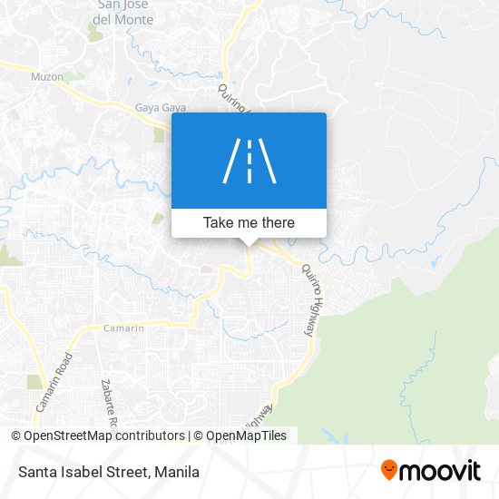 Santa Isabel Street map