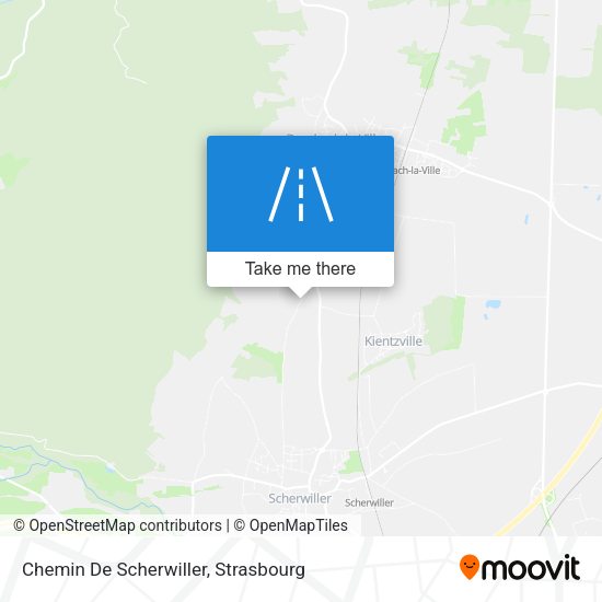 Chemin De Scherwiller map