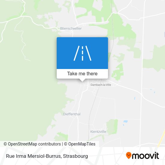 Rue Irma Mersiol-Burrus map