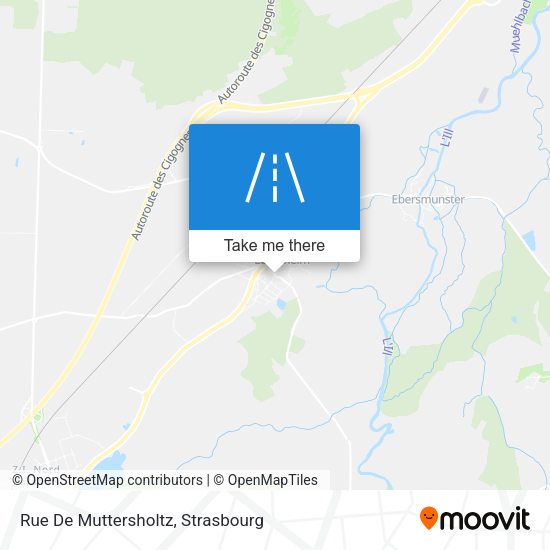 Rue De Muttersholtz map