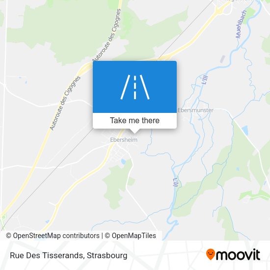 Rue Des Tisserands map