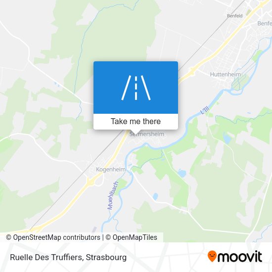 Ruelle Des Truffiers map