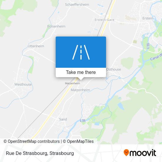 Rue De Strasbourg map