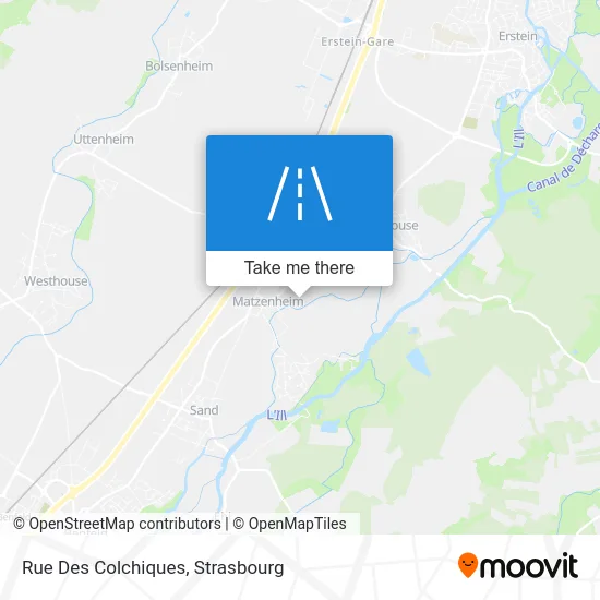 Rue Des Colchiques map