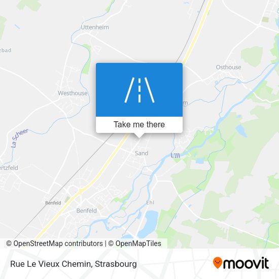 Rue Le Vieux Chemin map