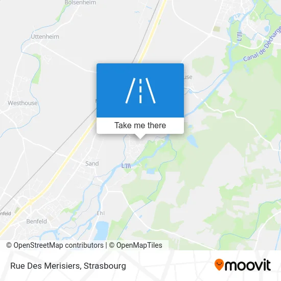 Rue Des Merisiers map