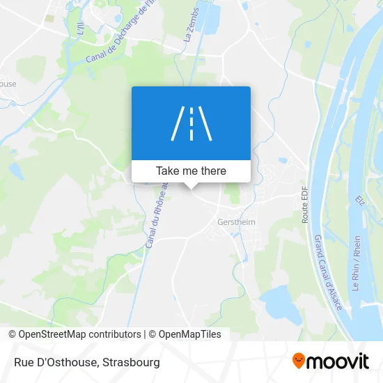 Rue D'Osthouse map