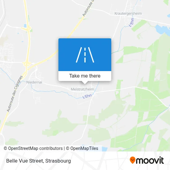 Rue Belle Vue map