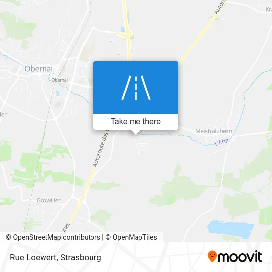 Rue Loewert map