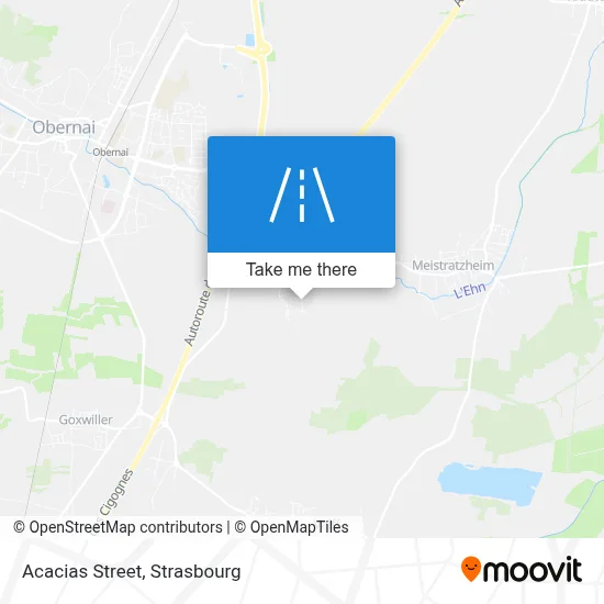 Rue Des Acacias map