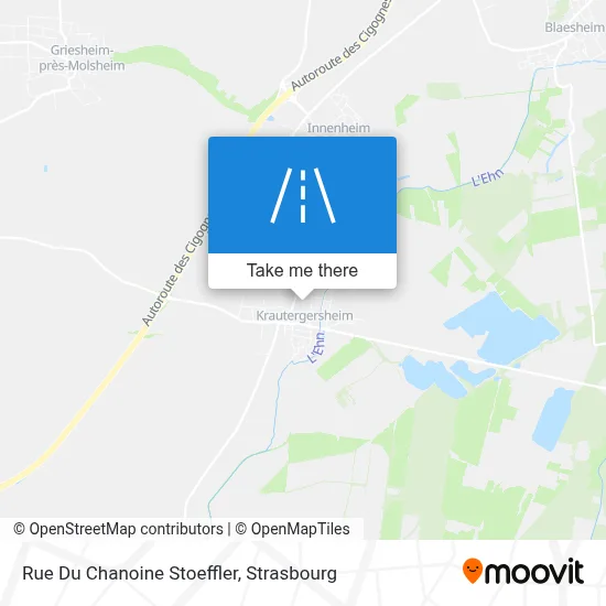 Mapa Rue Du Chanoine Stoeffler