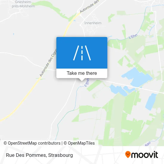 Rue Des Pommes map