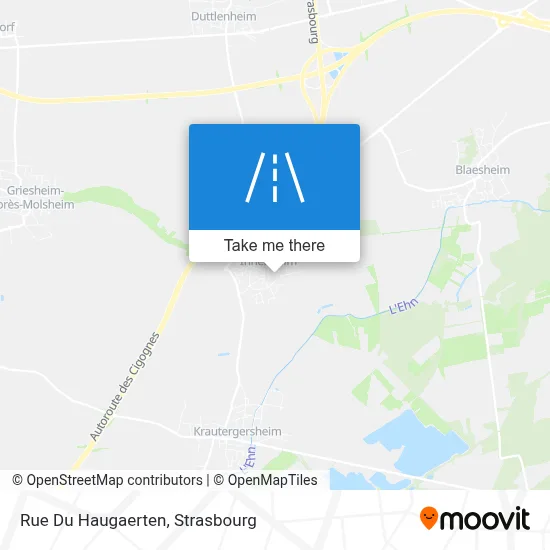 Rue Du Haugaerten map
