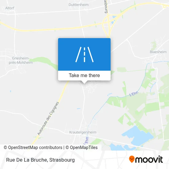 Rue De La Bruche map