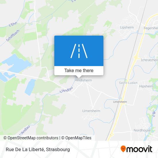Rue De La Liberté map