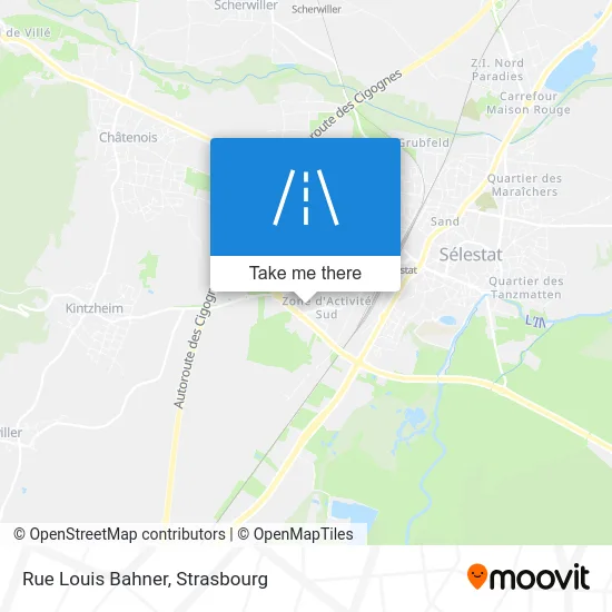 Rue Louis Bahner map