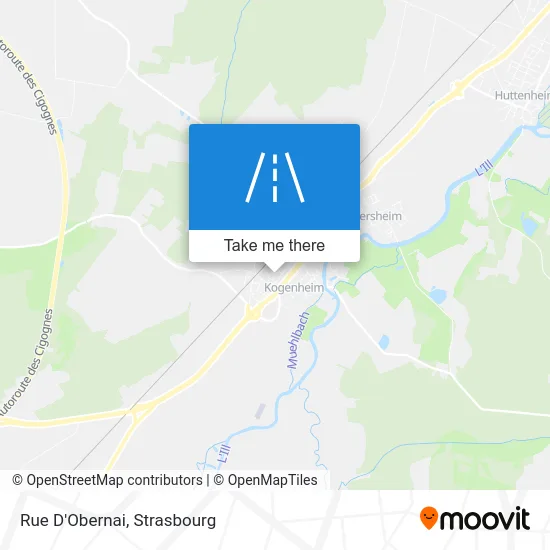 Rue D'Obernai map