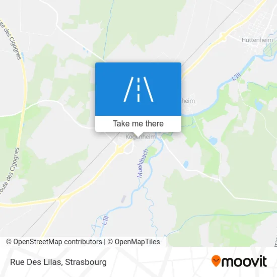 Rue Des Lilas map