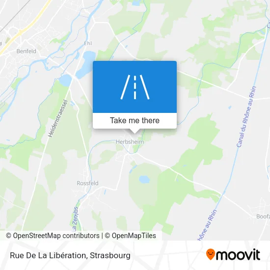 Rue De La Libération map