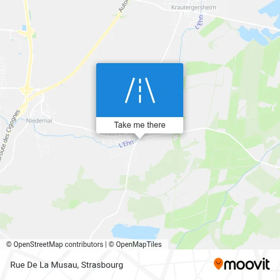 Rue De La Musau map