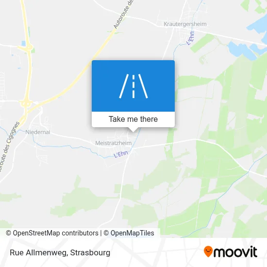 Rue Allmenweg map