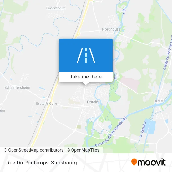 Rue Du Printemps map