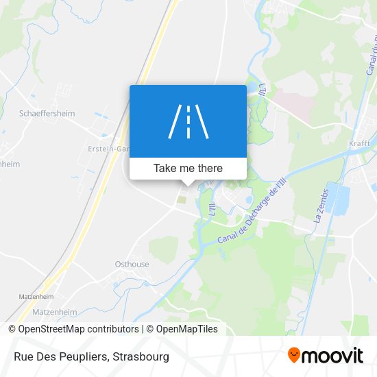 Rue Des Peupliers map