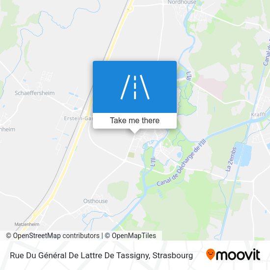 Rue Du Général De Lattre De Tassigny map