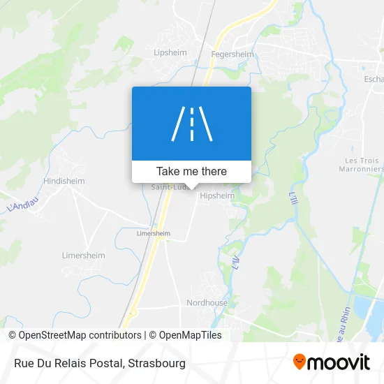 Rue Du Relais Postal map