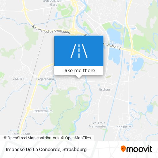 Impasse De La Concorde map