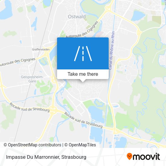 Impasse Du Marronnier map