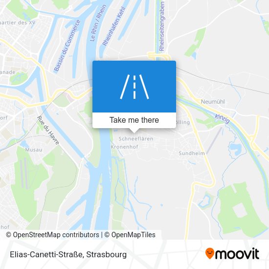 Elias-Canetti-Straße map