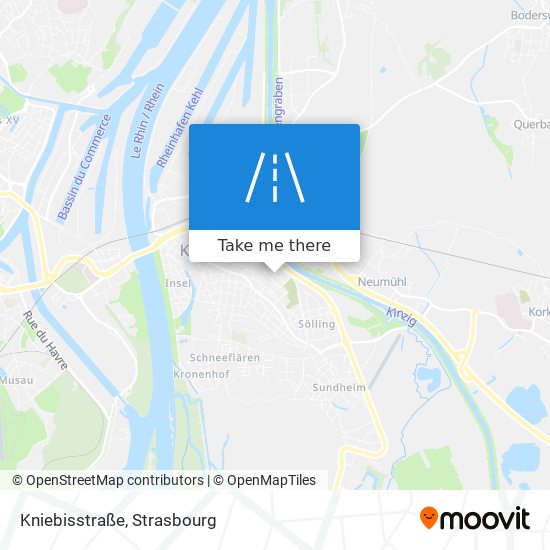 Kniebisstraße map