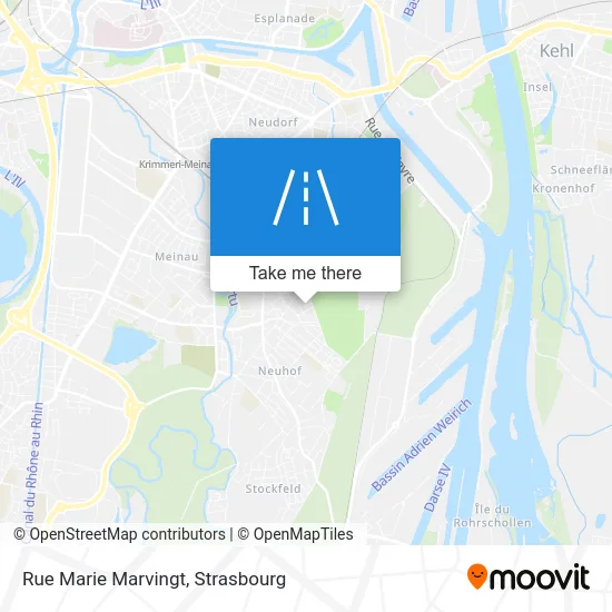 Rue Marie Marvingt map
