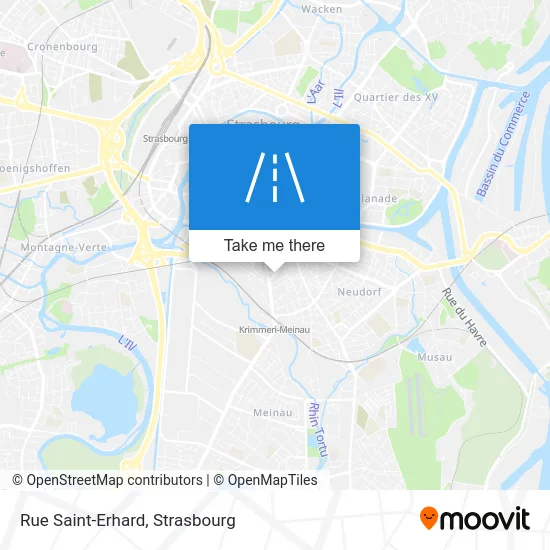 Rue Saint-Erhard map