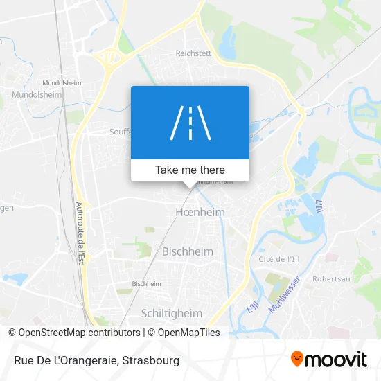 Rue De L'Orangeraie map