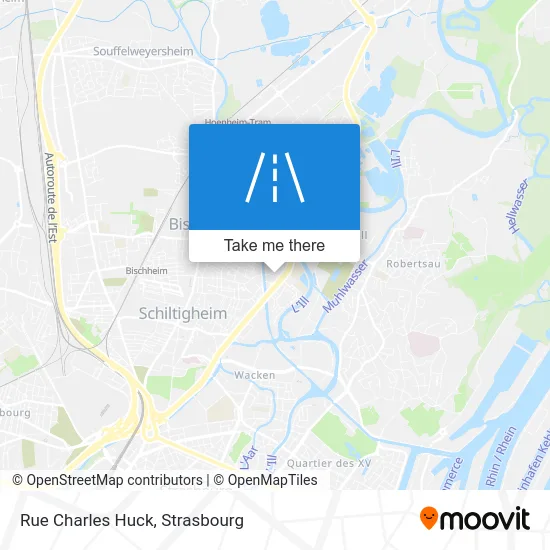 Rue Charles Huck map