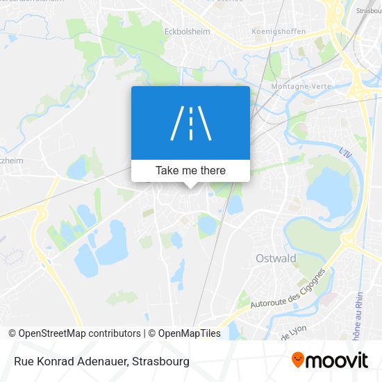 Rue Konrad Adenauer map