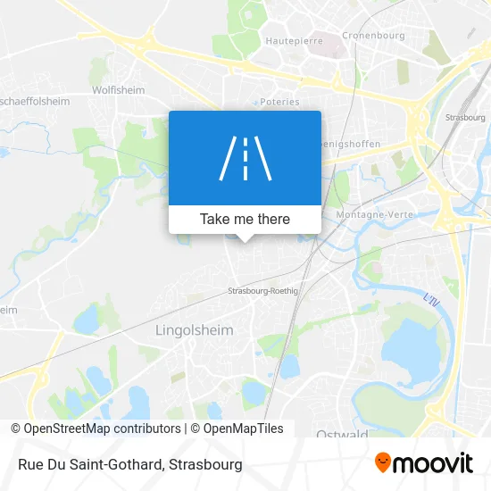 Rue Du Saint-Gothard map