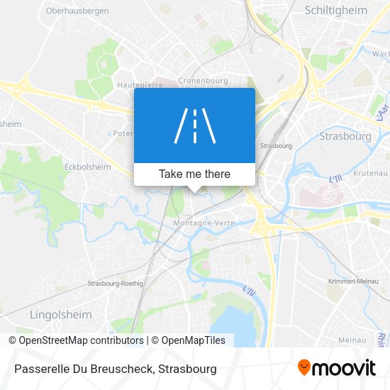 Passerelle Du Breuscheck map
