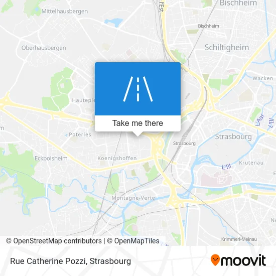 Rue Catherine Pozzi map