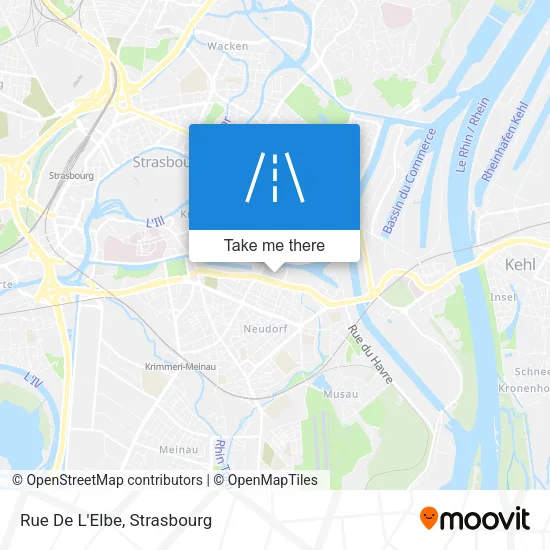 Rue De L'Elbe map