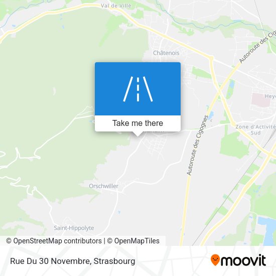 Rue Du 30 Novembre map