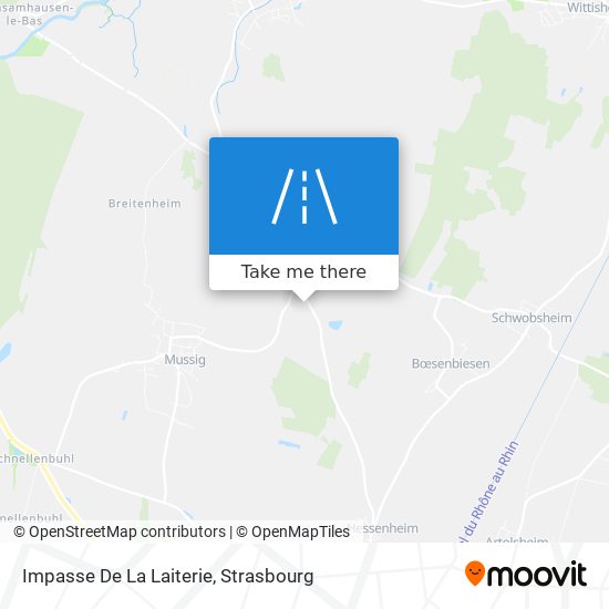 Impasse De La Laiterie map