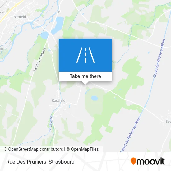 Rue Des Pruniers map