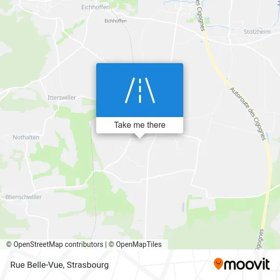 Rue Belle-Vue map
