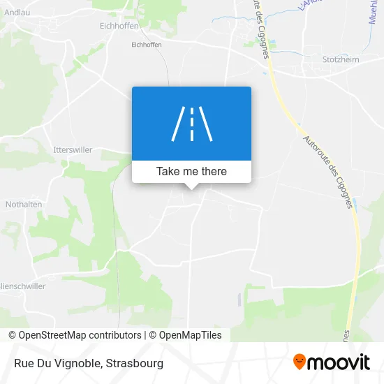 Rue Du Vignoble map