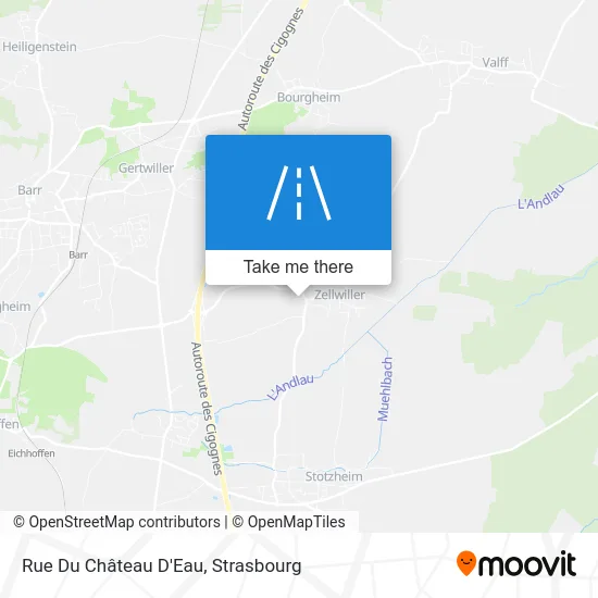 Rue Du Château D'Eau map