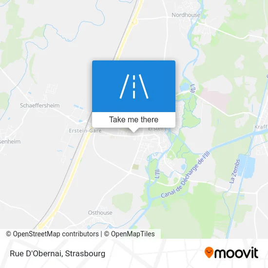 Rue D'Obernai map