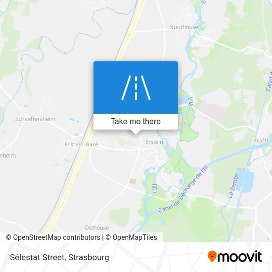 Rue De Sélestat map